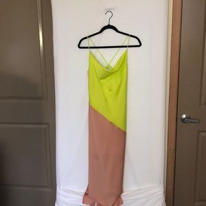 Cushnie Asymmetrical Slip Dress